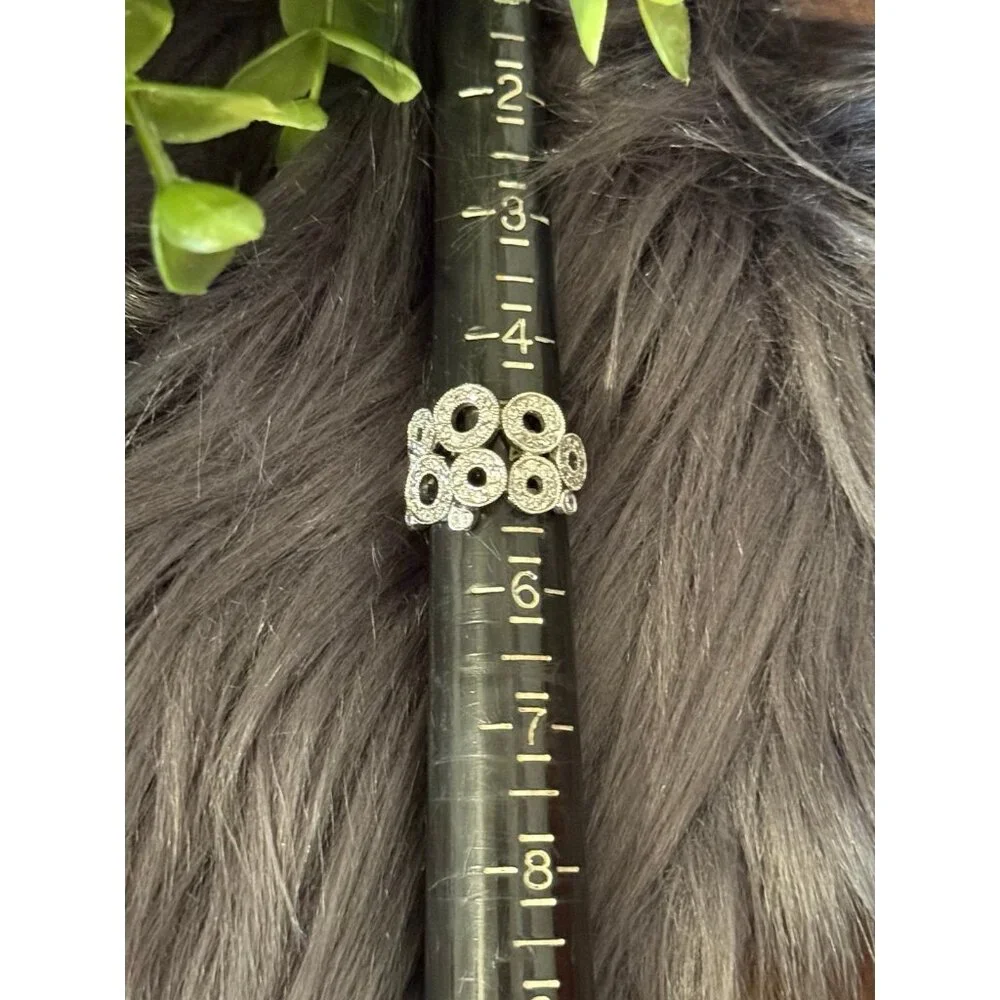 Sparkling Multi-Circles Design‎ Ring